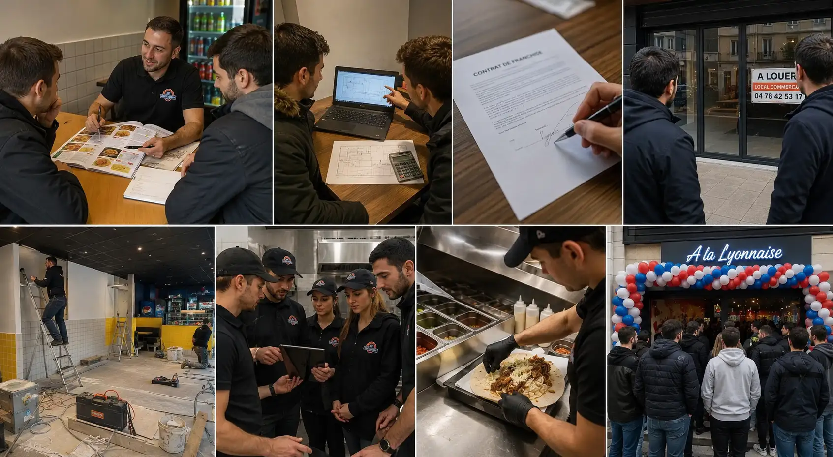 Les étapes pour ouvrir une franchise de tacos À la Lyonnaise